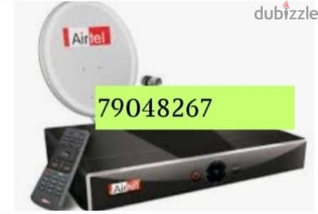 Home service Nileset Arabset Airtel DishTv osn fixing a All