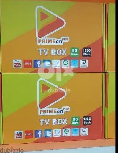 Yellow model Android Box All Country Channel Working Year Subscription