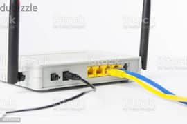 WiFi internet Shareing Solution Networking Cable pulling Configuration 0