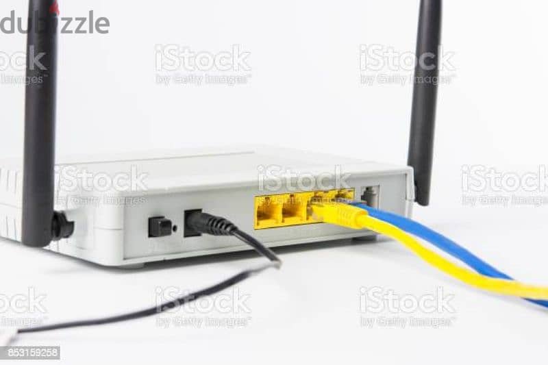 WiFi internet Shareing Solution Networking Cable pulling Configuration 0