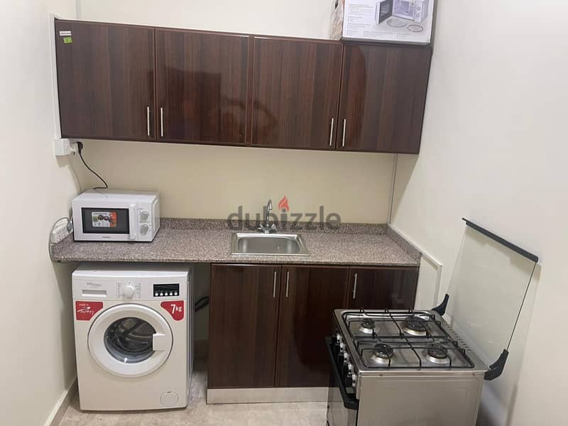 Golden opportunity for rent Al Khuwair 33 1 BHK furniture Near Saeed B 6