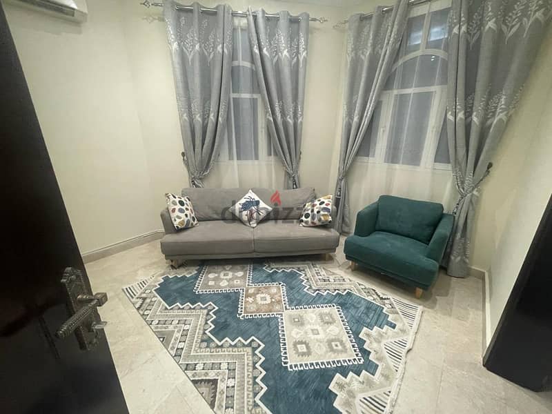 Golden opportunity for rent Al Khuwair 33 1 BHK furniture Near Saeed B 11