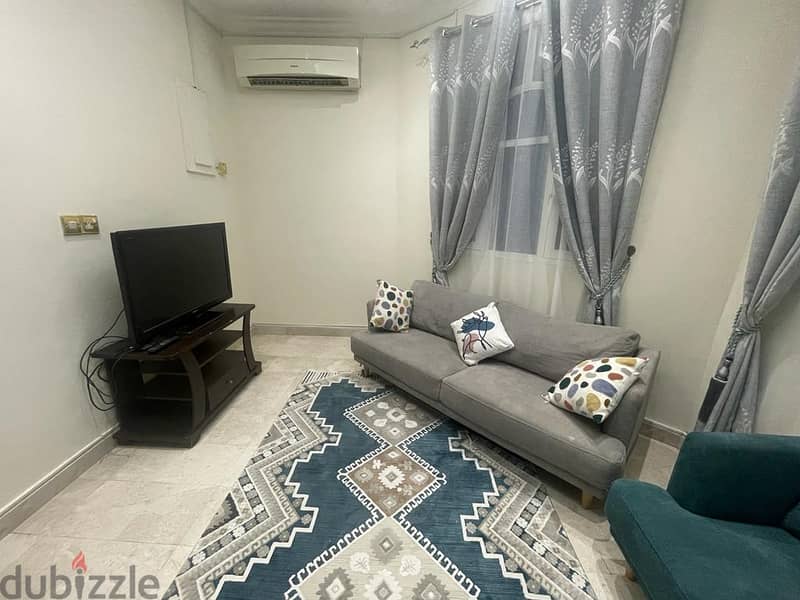 Golden opportunity for rent Al Khuwair 33 1 BHK furniture Near Saeed B 12