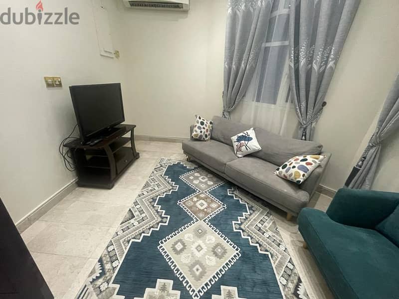 Golden opportunity for rent Al Khuwair 33 1 BHK furniture Near Saeed B 16