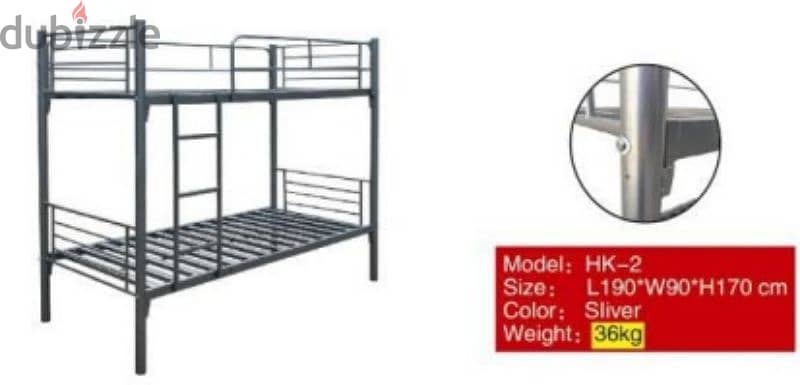 all types of bunk bed and single steel bed available 10