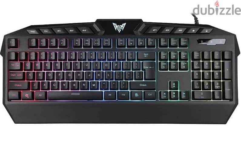 Crown micro cmgk-404 gaming Wired keyboard rgb controlling (Brand-New) 1