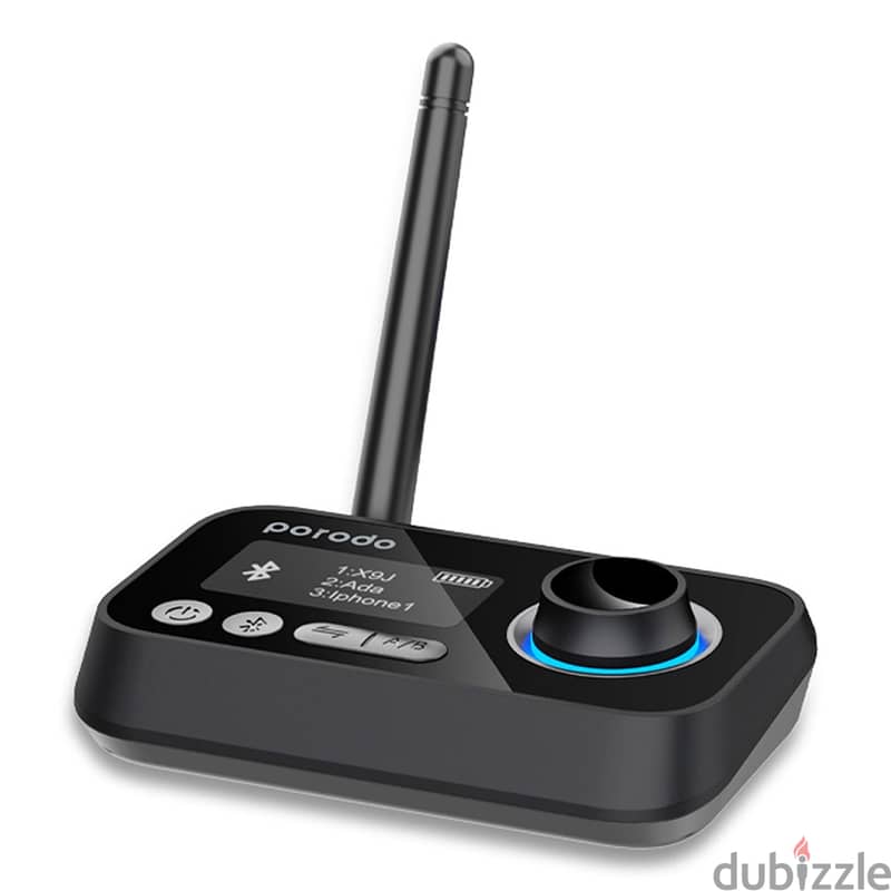 Porodo 3 in 1 Bluetooth audio transmitter and receiver (Brand-New) 0