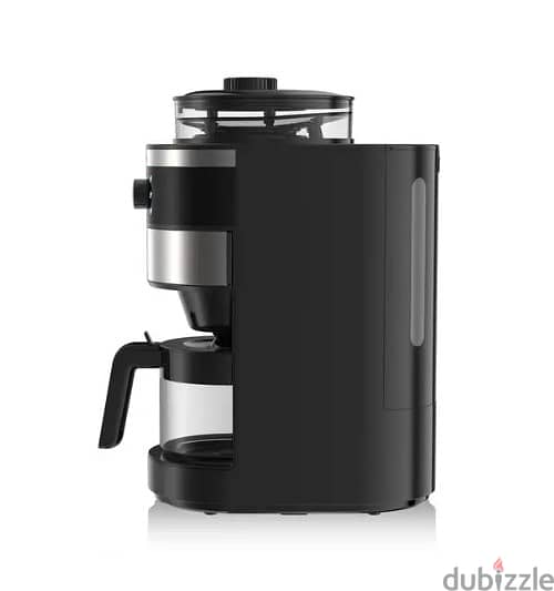Lepresso Bean Grinder Coffee Brewing Machine 6 Cups Glass LP6DCMBK 1