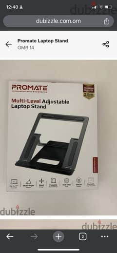 Promate Laptop stand 0