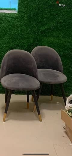 Chairs velvet