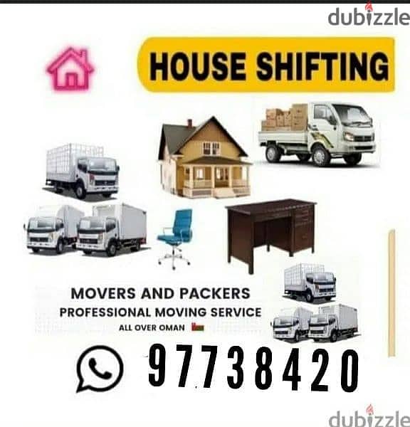 best price good house shifting service all Oman 0