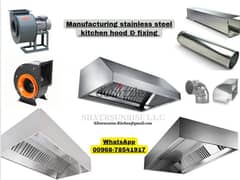 fabricating stainless steel kitchen hood & fixing 0