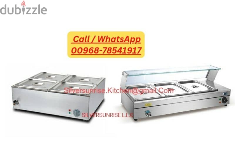 bain marie available all size 0