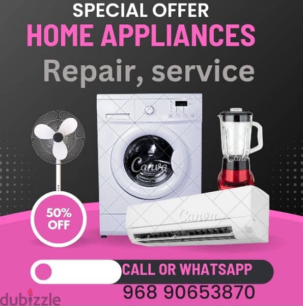Home appliances repair  service and installation 0