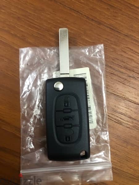 Peugeot blank key 0