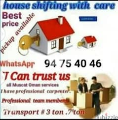 zy best mover muscat house shifting transport