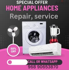 Home appliances repair centre