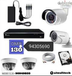 all model CCTV camera security system fixing