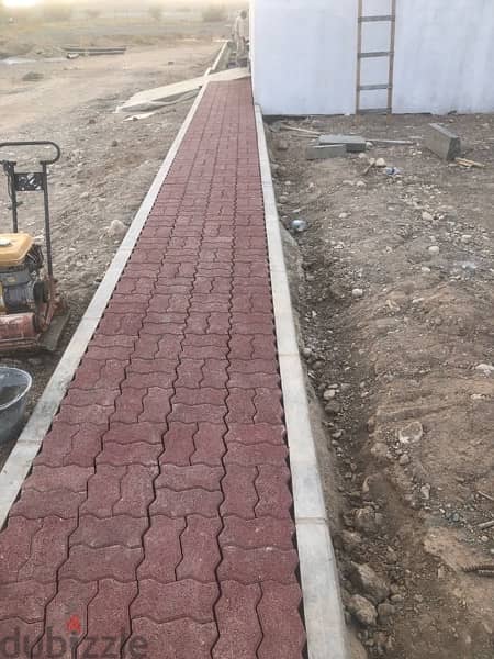 we do all type of interlock paving works 9