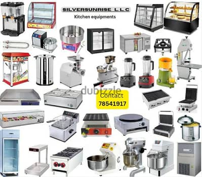 selling all kind of kitchen equipments for coffie shop & restaurant