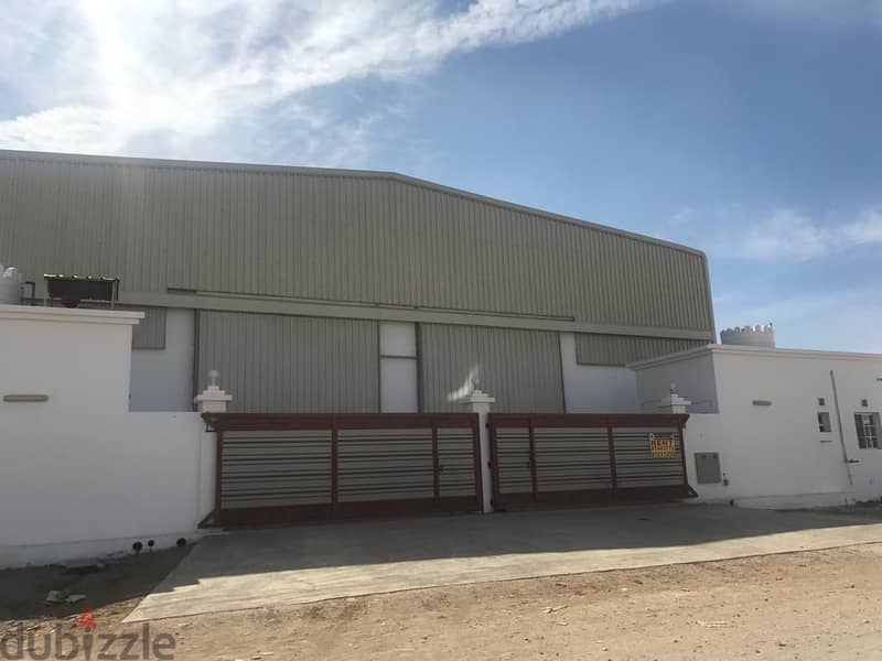 Fully fitted Warehouse located in misfah for rent 2