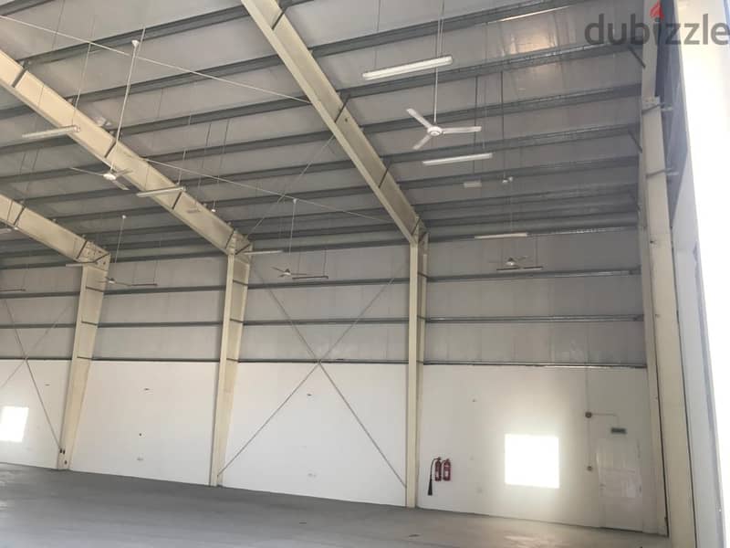 Fully fitted Warehouse located in misfah for rent 3