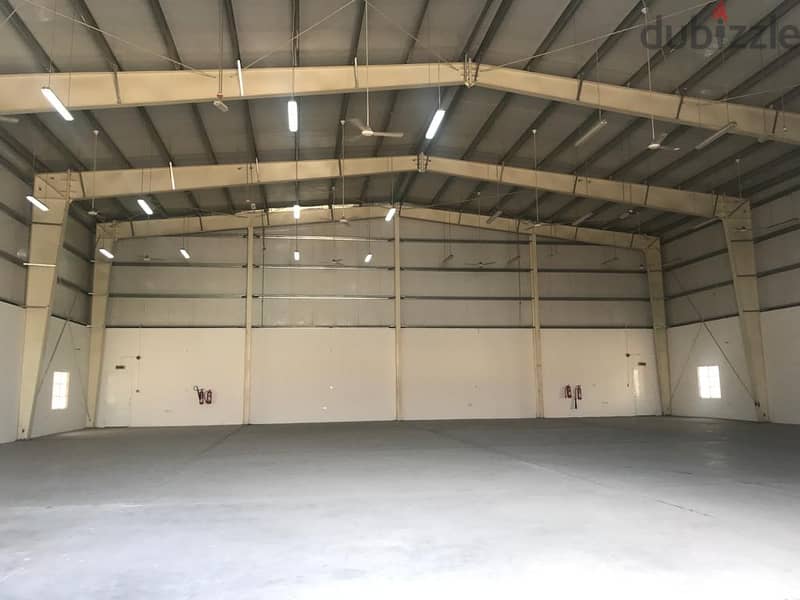 Fully fitted Warehouse located in misfah for rent 6