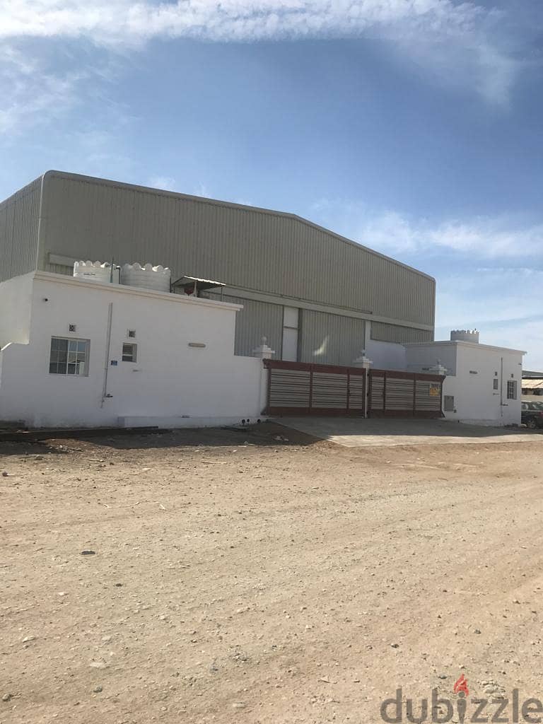 Fully fitted Warehouse located in misfah for rent 7