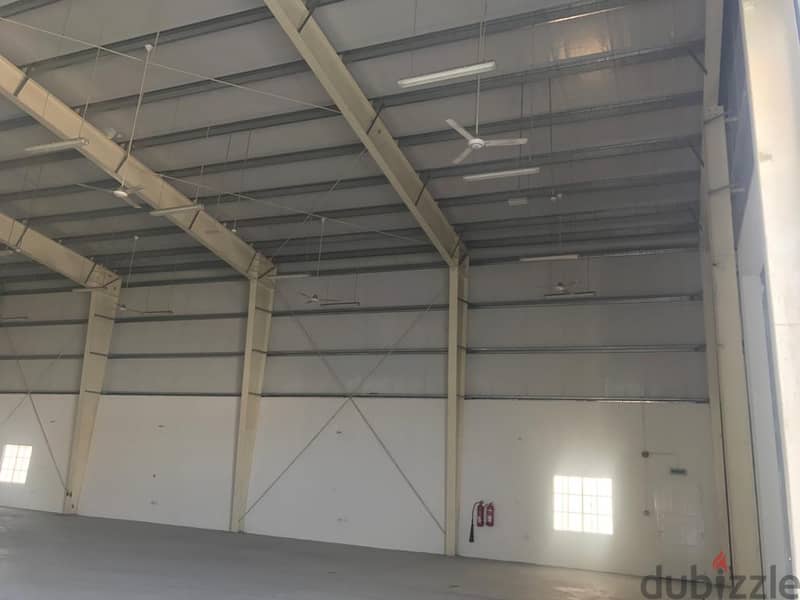 Fully fitted Warehouse located in misfah for rent 8