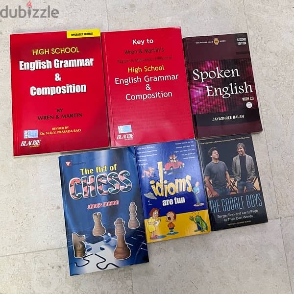 6 learning books/ English/computer/ educational books 1