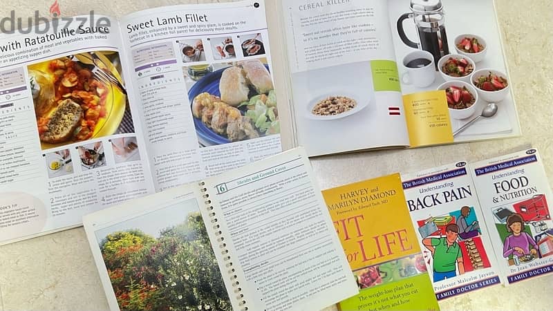 7 food recipes and health books 1