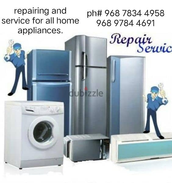 AC REFRIGERATOR WASHING MACHINE REPAIR And Service 1