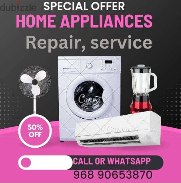 Home appliances repair and service center 0