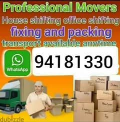 HOUSE SHIFTING AND OFFICE SHIFTING AND MORE PACKERS