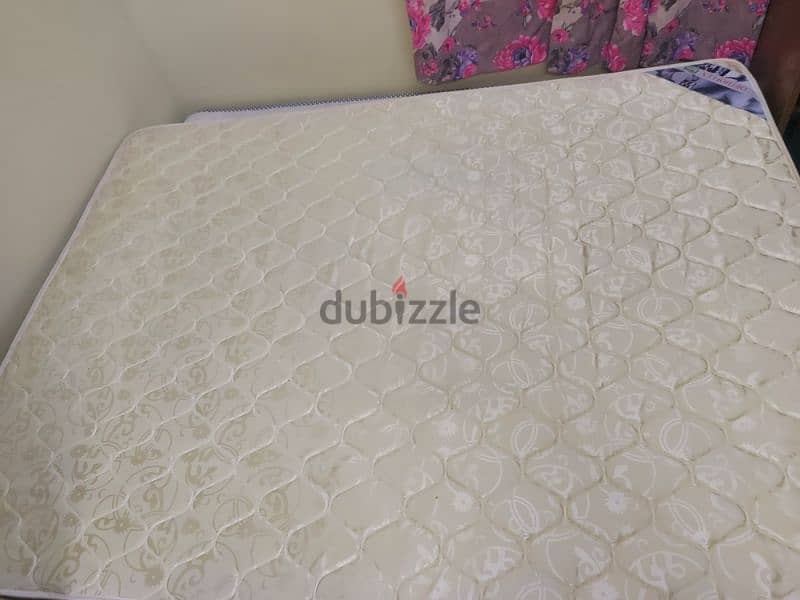 King Size Raha Orthoflex Mattress  Excellent condition and very clean 3