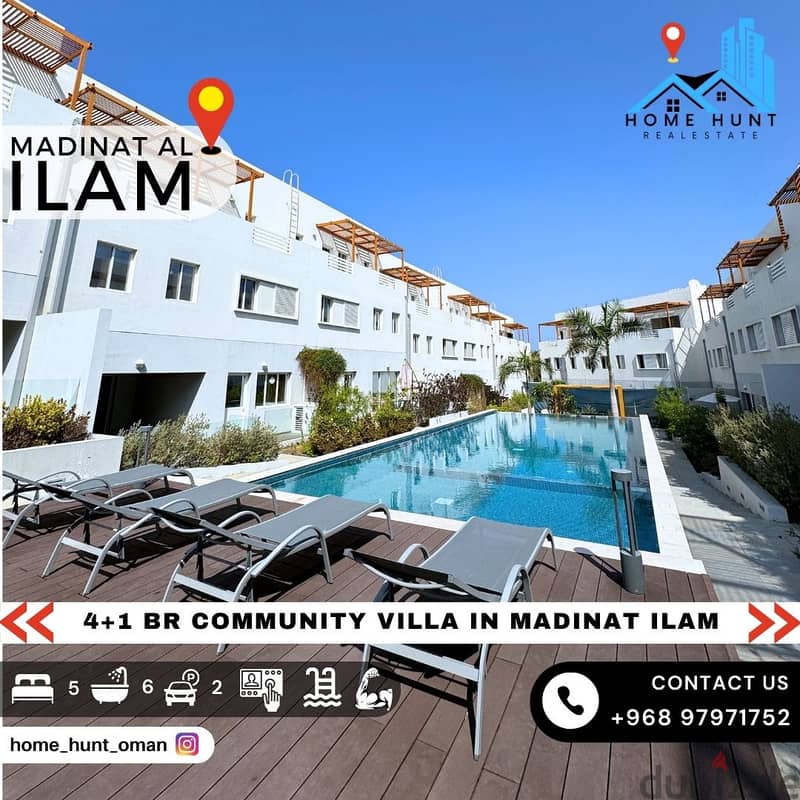 MADINAT AL ILAM | WONDERFUL 5+1 BR COMMUNITY VILLA 0