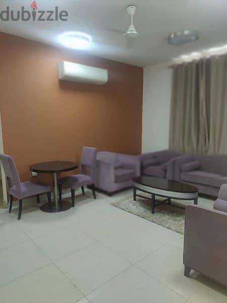 Fully Furnished 1 Bed's Flat in Falaj Sohar near Crown Plaza 5