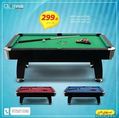 Olympia 8feet Pool Table / Billiard Table With free accessories