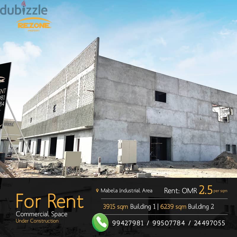 Prime Commercial Space for Rent in Mabellah Industrial Area 0