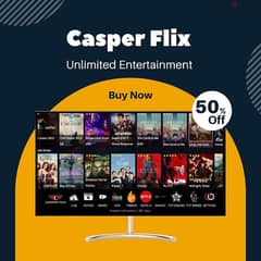 Casper Flix IP TV Subscription 1 Year 6 Rial Only 0