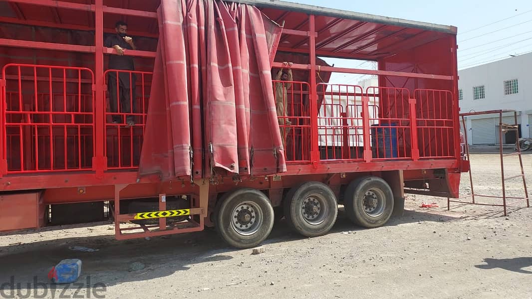 Service for Full loads from Oman to Saudi - 40ft trailers and 50ft 6