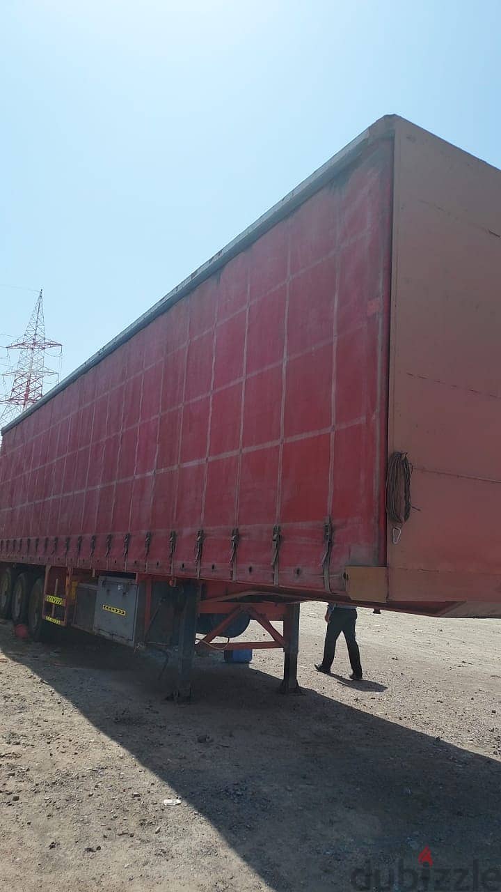 Service for Full loads from Oman to Saudi - 40ft trailers and 50ft 7