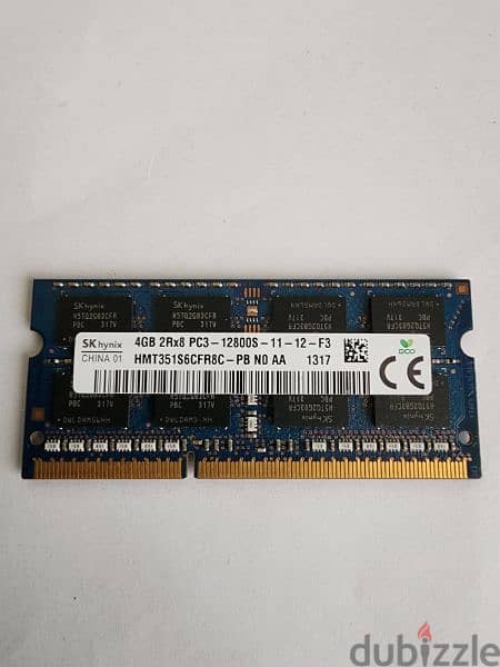 4GB  DDR3 Laptop memory for sale 1