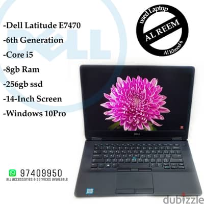 DELL CORE I5 8GB RAM 256GB SSD 14 INCH SCREEN