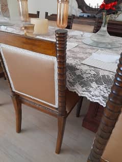 dining table for sale with 8 chairs   table is for 12 chairs