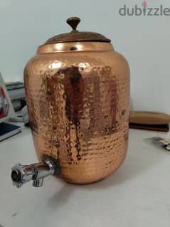 Copper built Water pot
