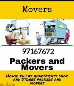 Movers and Packers house shifting villa shifting office shifting flat
