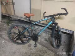 7 speed gear alloy wheel cycle only (6 month used)