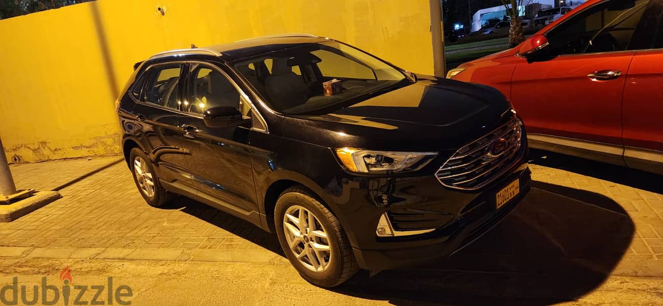 Black 2021 Ford Edge for sale 2