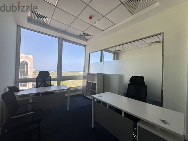 1 Desk Office Spaces in Qurum 3